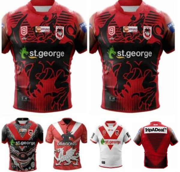 

2021 commemorative indigenous rugby jerseys mens league jerseys20 21 st george illawarra dragons nines jersey s-5xl, Black;gray