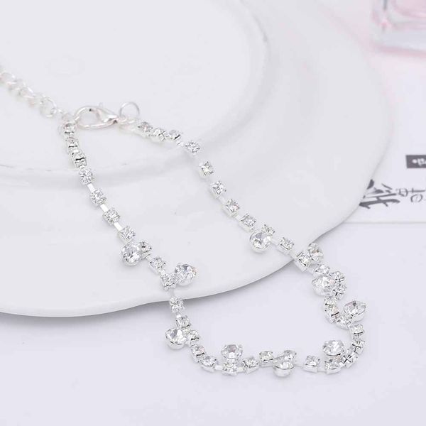 

feet anklets sandals legs chains boho crystal bracelets statement jewelry, Red;blue