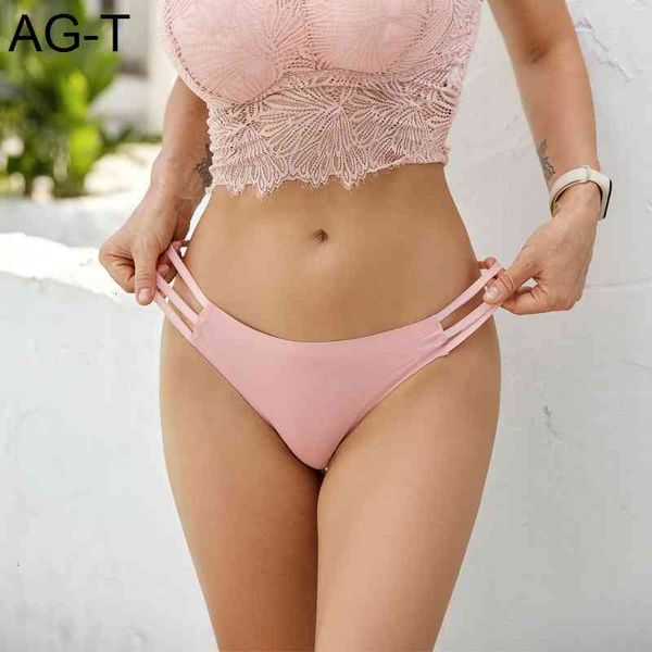

side strap seamless women underwear lingerie female ultra-thin panties briefs ladies intimate underpants fashion, Black;pink