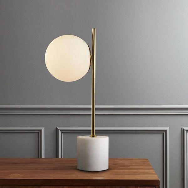 

nordic small round table lamp bedroom study modern girl creative simple bedside moon e14 lamps