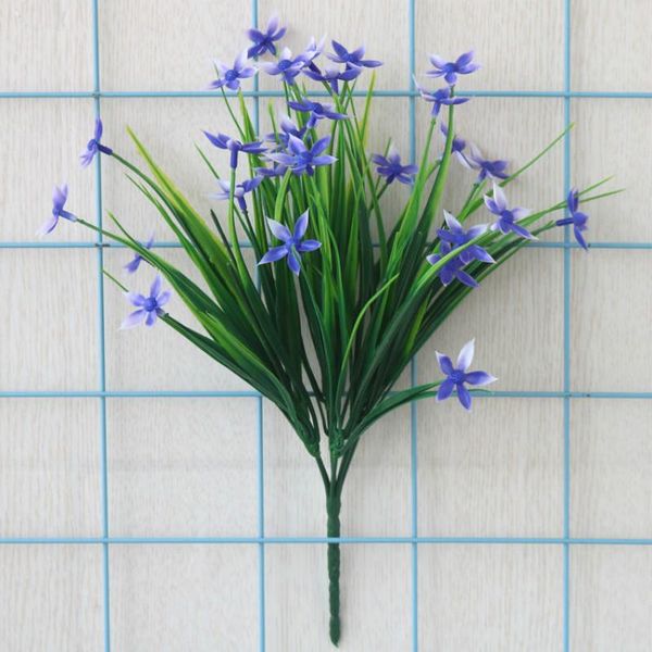 

decorative flowers & wreaths party decoration milan artificial flower wedding fake home decorations festival potted plantflower