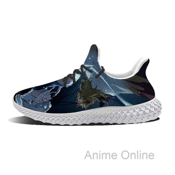 

spring uzui tengen anime pattern casual flat shoes