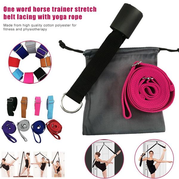 

strap for yoga stretch bands with d-ring buckle daily stretching fitness als88 resistance