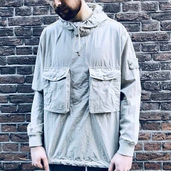 

brand pattern men's designer casual pullover sweater letter printing patchwork sun protection thin coat windbreaker luxury men and wome, Black;brown