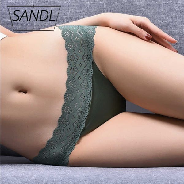 

women's panties sandl female lace underwear panty mid-waist lingerie translucent briefs french style underpants -xl new, Black;white