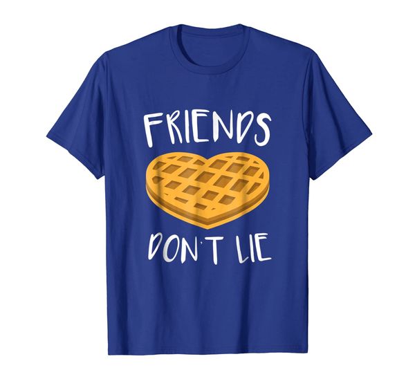 

Friends Don't Lie T-Shirt Funny Waffle Shirt, Mainly pictures