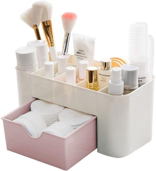 

deskmakeup organizer drawers cosmetics storage box division office desk organiser stationery case basket baskets