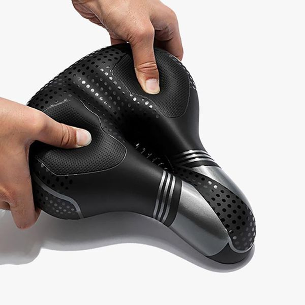 

bike saddles explosive riding sports saddle mountain breathable absorption bicycle seat elastic accessories cushion