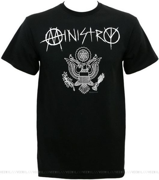 

men's t-shirts ministry great seal t shirt men women festive plus size tee 100% cotton t-shirt, White;black
