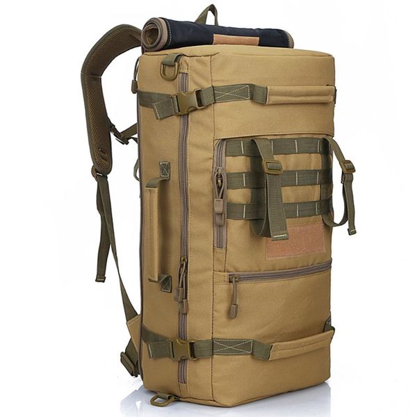 

outdoor bags large capacity travel bag 50l single shoulder backpack sports tactical