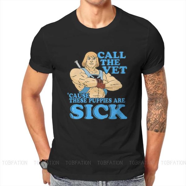 

men's t-shirts he-man and the masters of universe adam cartoon tshirt for men sick soft summer tee t shirt design loose, White;black