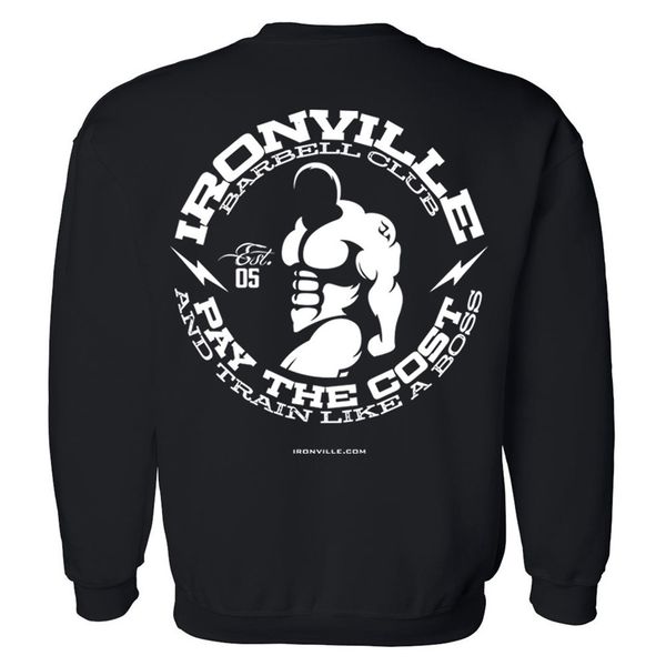 

men's hoodies & sweatshirts of high-quality men fashion personality impressions around the neck long sleeve hoodie fitness exercise run, Black