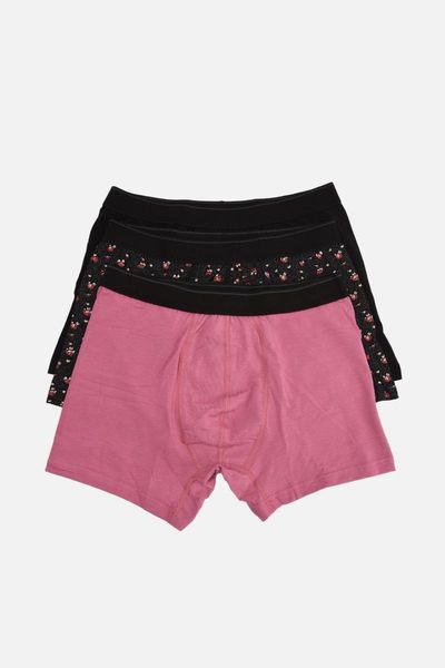 

underpants trendyol male 3'lÃ¼ package boxer tmnaw22bx0026, Black;white