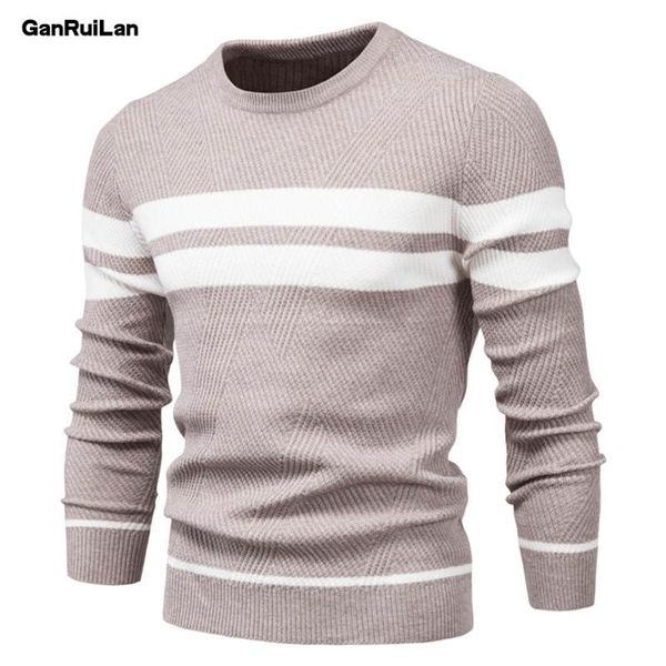 

men's sweaters .autumn winter pullover sweater o-neck patchwork long sleeve warm slim men casual fashion clothing, White;black
