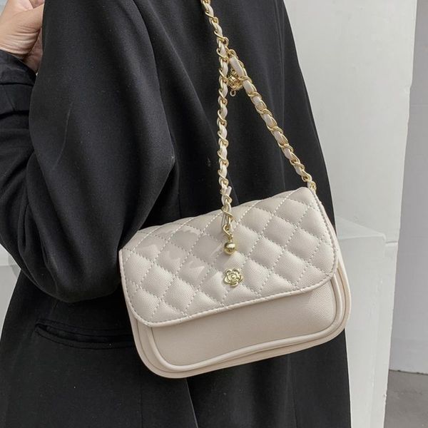 

evening bags bags2021autumn fashion ladies luxury high-quality casual simple all-match diamond chain bag shoulder messenger women
