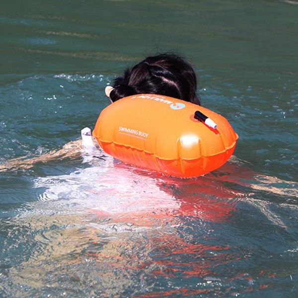 

life vest & buoy 0.35mm pvc swimming large inflatable gas nozzle safety float lightweight flotation bag saving swim