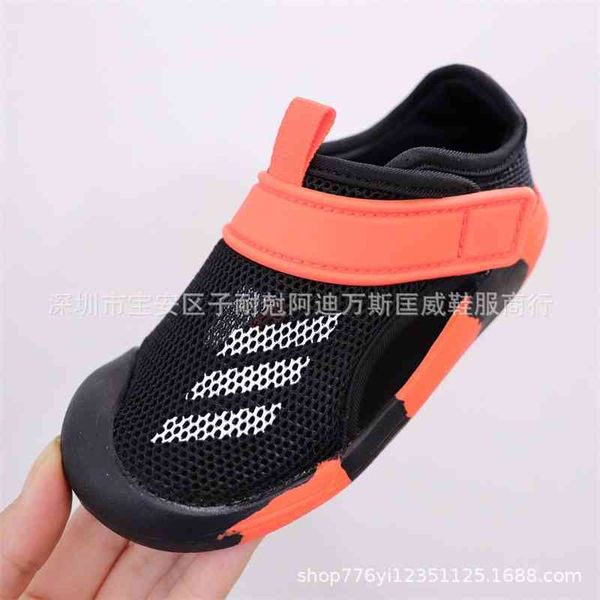 

new baotou children's sandals in spring and summer, Black;red