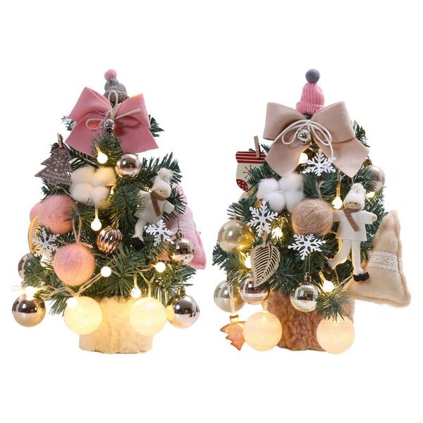 

christmas decorations 14" tree home shopping mall windowsill table xmas decor