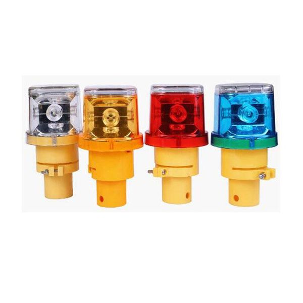 

solar warning light with handle for traffic warning,180Â° brightness