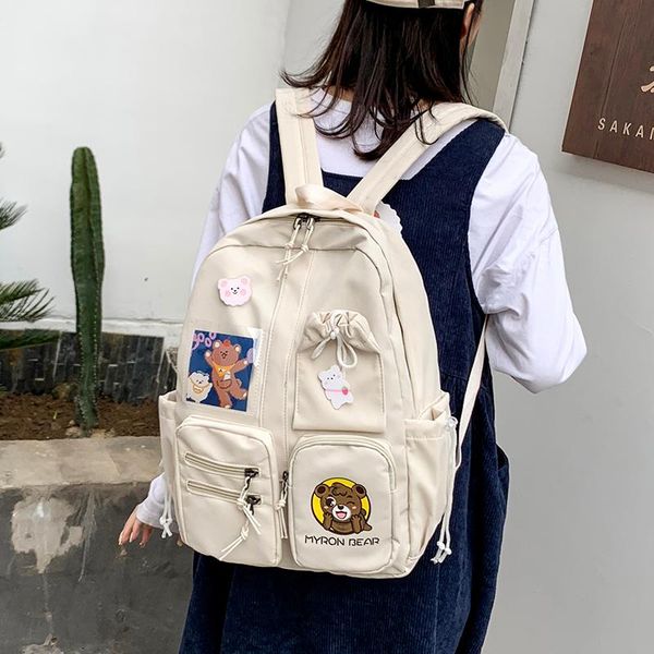 

backpack elementary cute children's women small kawaii school bag for teeangers female korean waterproof backpacks girl ruckpack