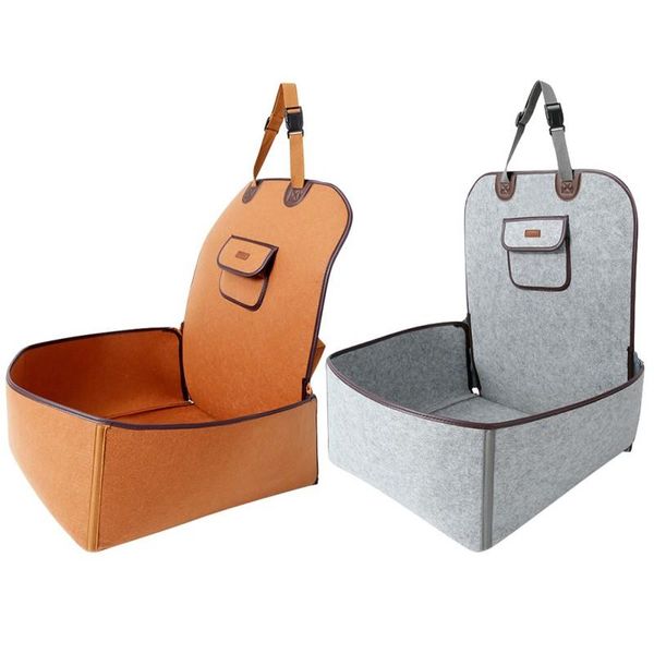 

pet front seat cover protector retro dog car mattress waterproof bucket travel bag fall prevention covers