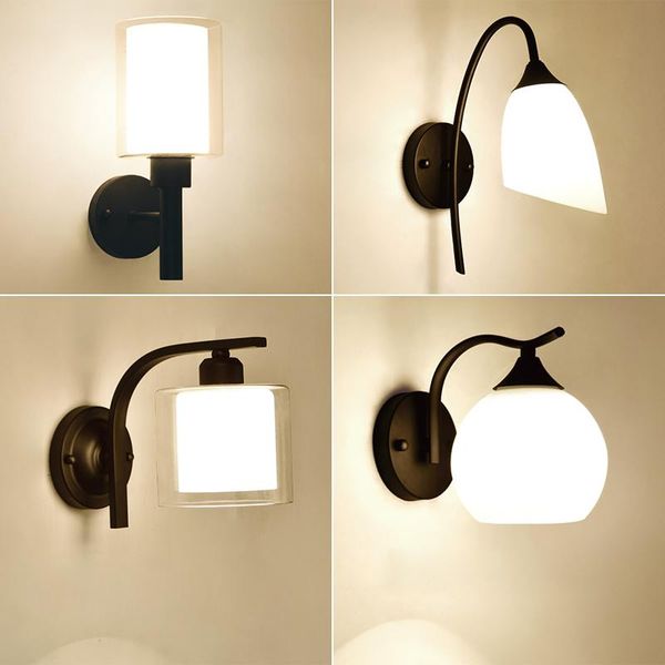 

wall lamp bedroom bedside simple modern creative living room led stair aisle el lamps