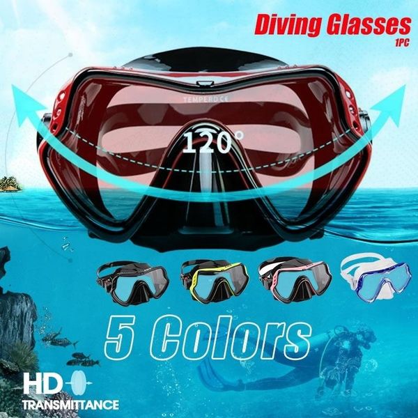 

diving masks 2021 black mask scuba optical tempered glass lens ive and flexable silicone snorkel set -40