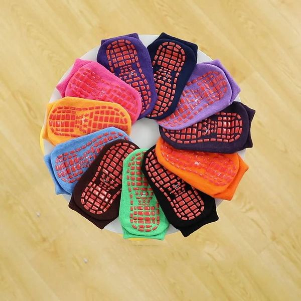 

sports socks running cycling anti-slip high elasticity cotton breathable short boy girl outside child home floor, Black