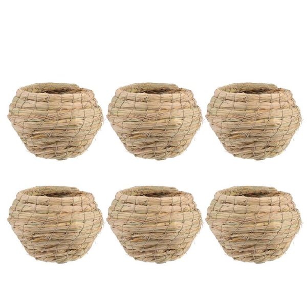 

bird cages 6pcs nest cozy pet feeding hut outdoor shelter rest