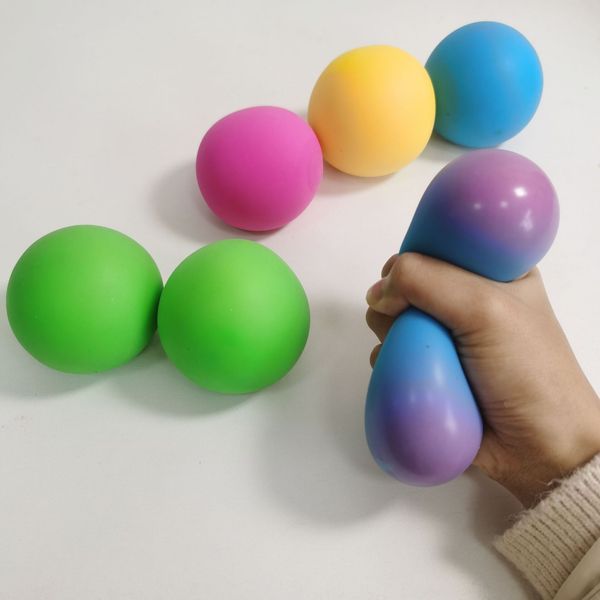 

stress toy slow rebound pinching le flour pressure relief ball 4 colors dhl free
