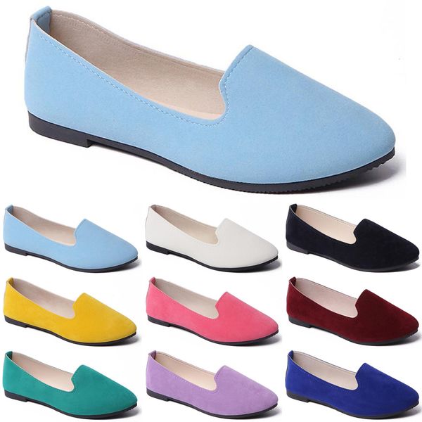 

loafers shoes women casual black green outdoor flat slip on fashion womens trainers sneakers size 36-42 color5737 fashi s