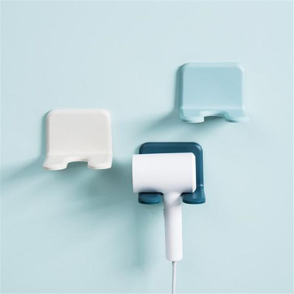 

bathroom storage & organization plastic wall mounted hair dryer punch-rack organizer hairdryer straightener holder set shelf for washro