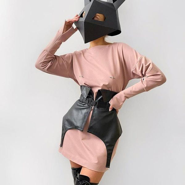 

belts women waist corset zipper adjustable belt pu leather cummerbunds shapewear girdle accessories for female ladies fashion, Black;brown