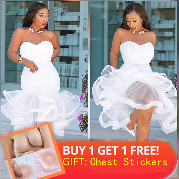 

women white party tube dress wedding off shoulder patchwork with mesh clubwear dinner evening slim bodycon tunic robes, Black;gray