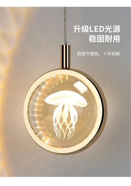 

pendant lamps nordic luxury crystal ball led restaurant bar hanging lighting bathroom bedroom bedside art deco lights