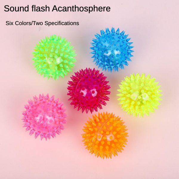 

cat toys pet supplies ball rubber pvc toy balls sound for pets shine interactive