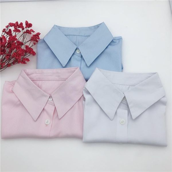 

bow ties solid color shirt detachable fake collars for women's false collar ladies half sweater formal dress neckwear, Black;gray