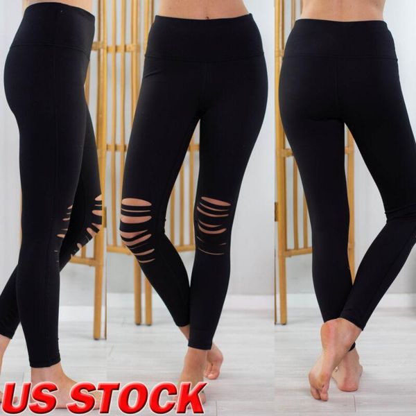 

women's pants & capris s-xl women cotton pencil wild leisure trousers clothing hole in europe and america, Black;white