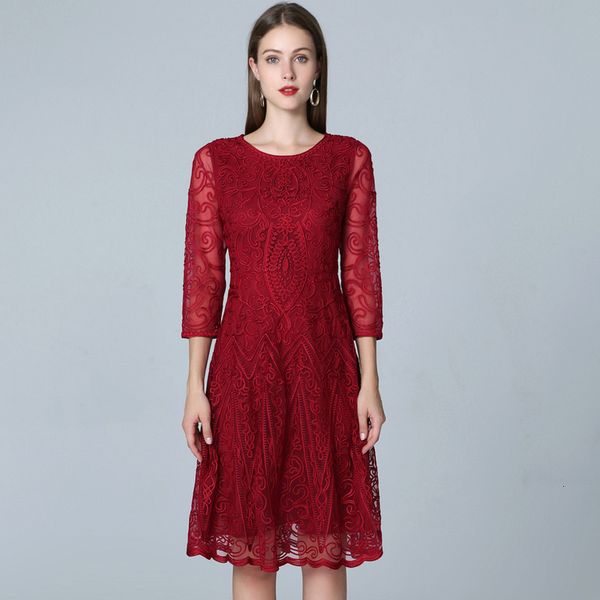 

casual dresses dress slim fit & flare summer style women stand neck appliques lace patchwork sleeveless vintage retro dress for pa 0tr2, Black;gray