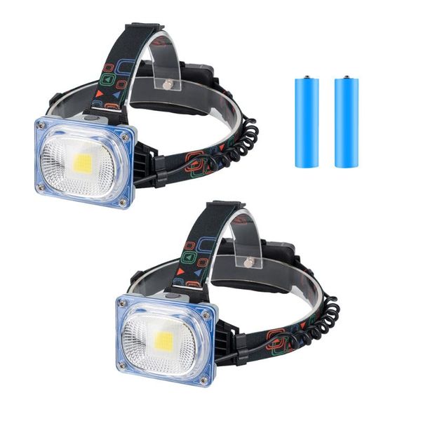 

headlamps waterproof outdoor 10w 3 modes cob led 800lm portable wide angle lighting for night fishing camping
