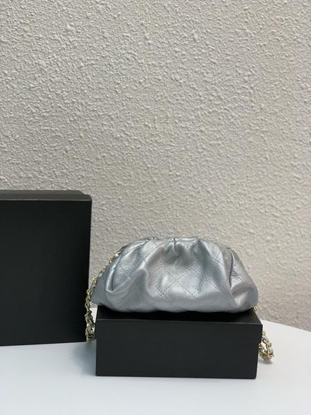 

evening bags women ladies luxury designer cloud clip shell bag hobos bucket chain leather messenger handbags large shoulder crossbody