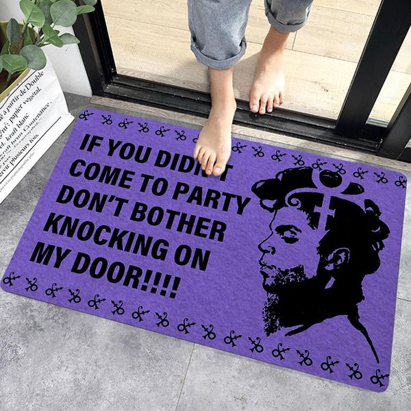 

carpets the purple prince floor mat door suitable for bedroom kitchen bathroom soft and durable retro style decor k9store