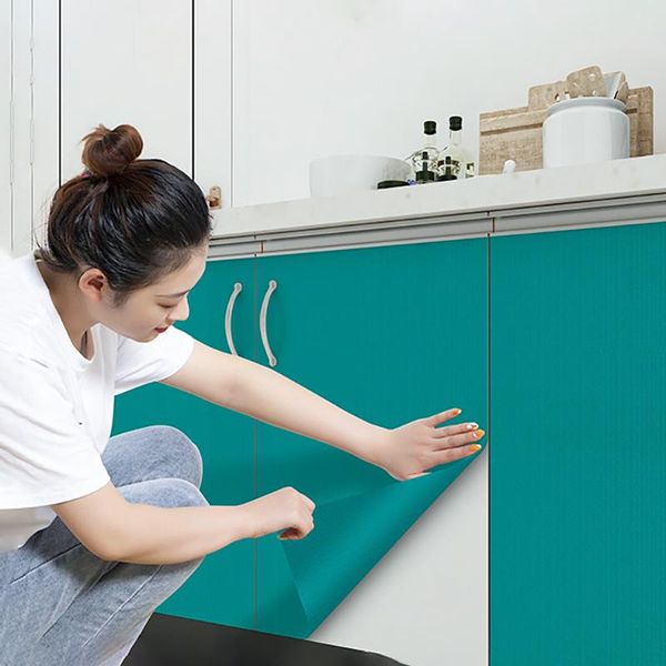 

window stickers pvc furniture self adhesive wallpaper decorative film kitchen cabinet waterproof 3d wall tinting