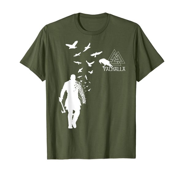 

Viking Ragnar Lodbrok Valhalla Odin Ravens T-Shirt, Mainly pictures