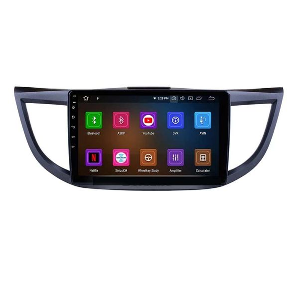 

android 10.0 car dvd radio multimedia player gps for 2011-2015 honda crv support aux tpms dvr 1080p video