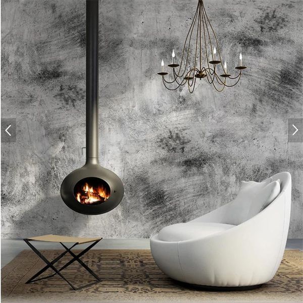 

industrial wind advanced gray personality cement textured wallpapers for living room tv backdrop wall paper papel de parede 3d