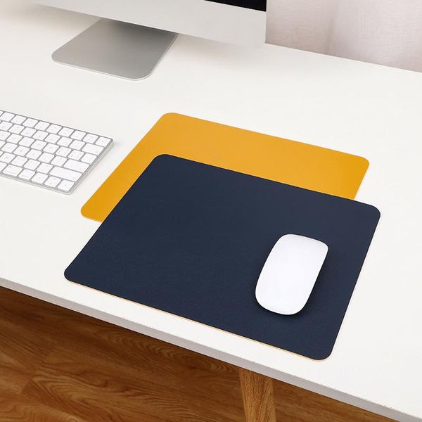 

mouse pads & wrist rests easy to clean non-slip gaming deskpad waterproof anti-scratch double sided mat for pc laptop