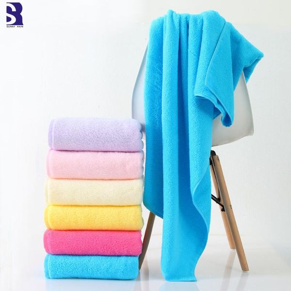 

towel sunnyrain 1-piece cotton bathroom bath for adults 70x140cm