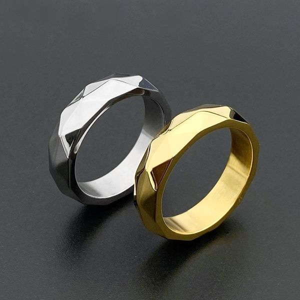 

wedding rings fashion titanium steel ring men domineering stainless trend jewelry, Slivery;golden