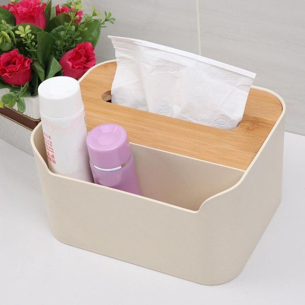 

tissue boxes & napkins home kitchen wooden plastic box